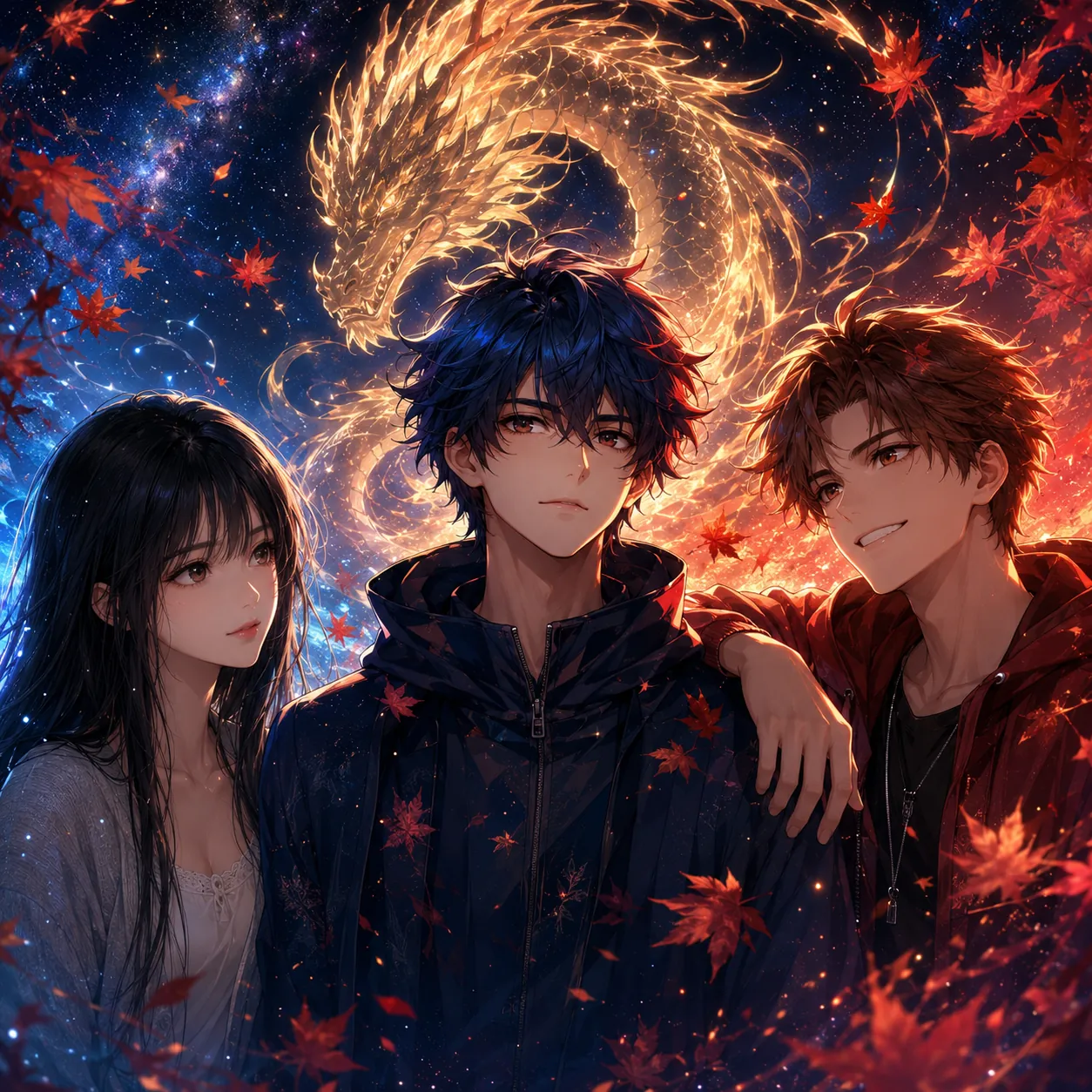 角色设定 · 烛龙 / 伊 / 燧